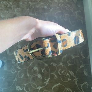 Free People Cheetah Belt